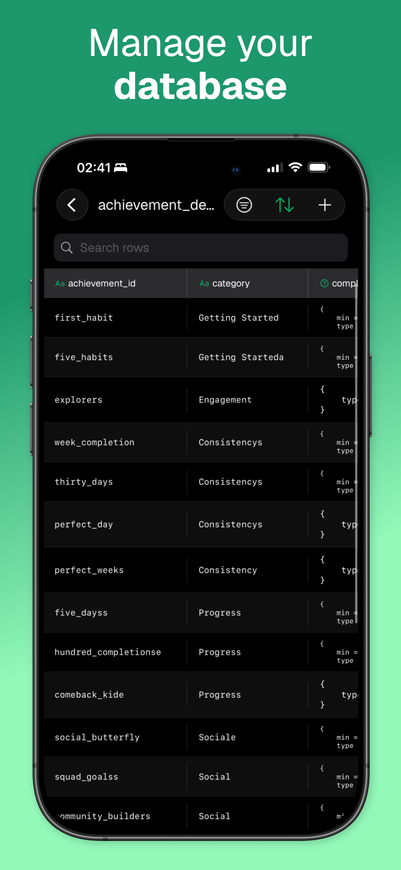 Supanator storage browser showing bucket files and folders